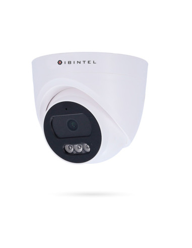 Cámara 2Mp IBINTEL OLEAS Domo IP PoE Audio IR 25m IP66 Exterior